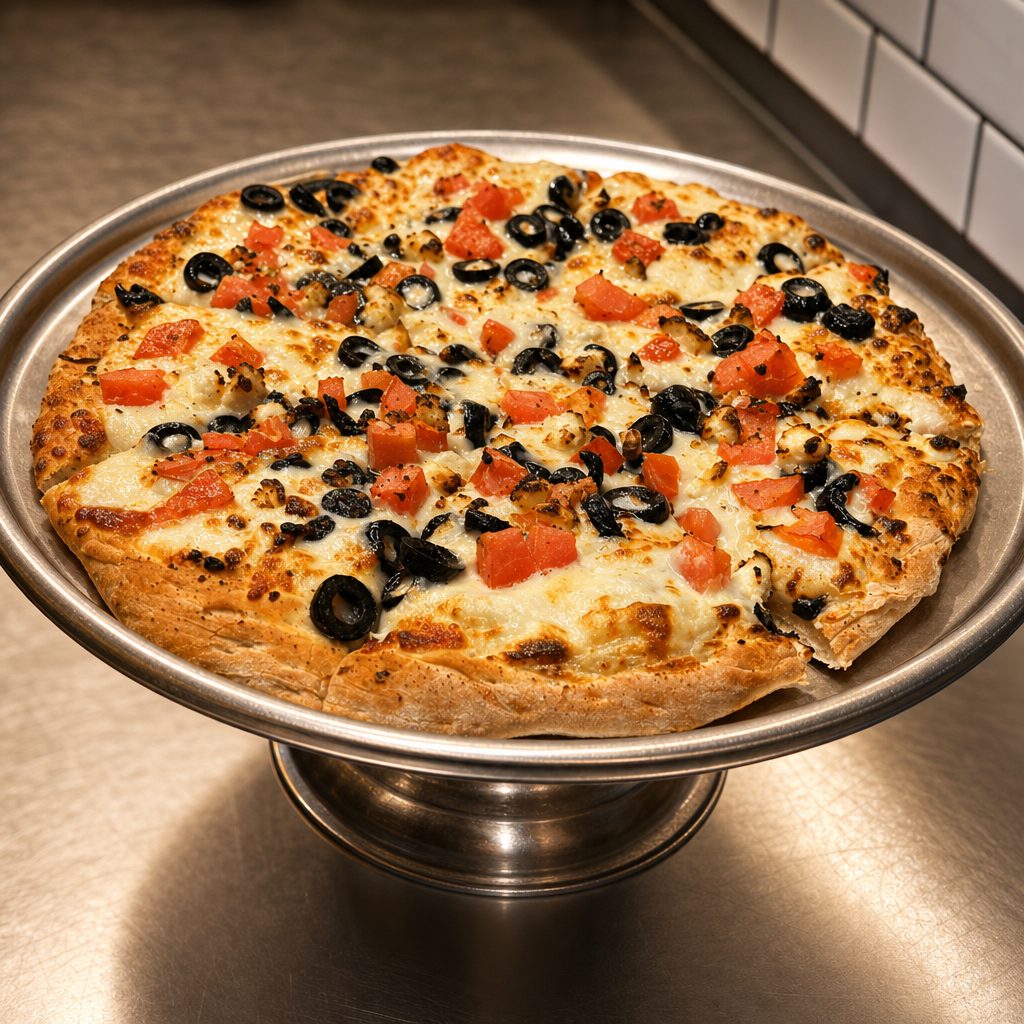 Mediterranean Pizza.