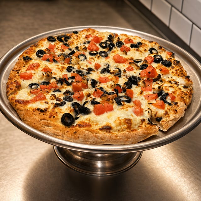 Mediterranean Pizza.