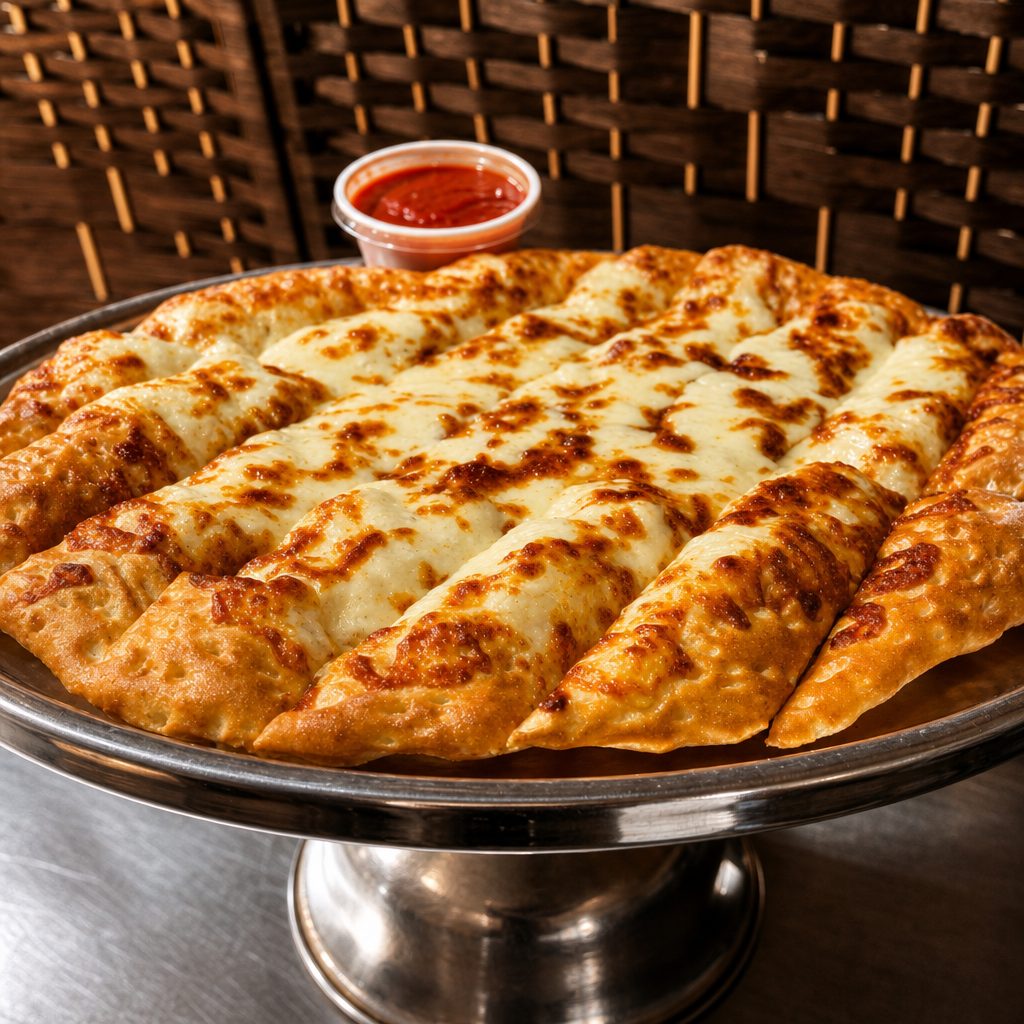 Mozzarella Breadsticks.